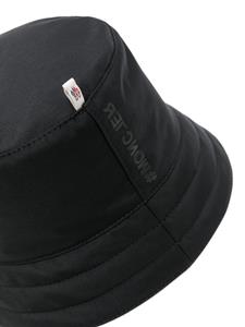 monclergrenoble Moncler Grenoble Vissershoed met logo-applicatie - Zwart