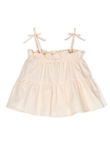 emporioarmanikids Emporio Armani Kids Gestreepte katoenen top - Geel