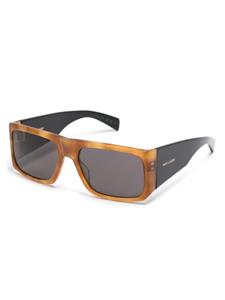saintlaurenteyewear Saint Laurent Eyewear SL 635 zonnebril met vierkant montuur - Bruin