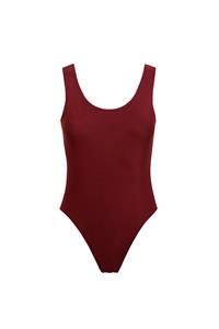 Anekdot Damen vegan Jane Badeanzug Merlot
