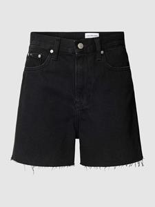 Calvin Klein Short Mom short in 5-pocketsstijl