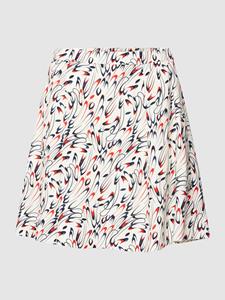 Tommy Hilfiger Minirock SMALL RIBBON SHORT SKIRT Webrock mit Allover-Muster