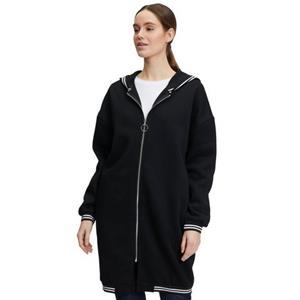 Amber & June Kapuzensweatjacke, mit Streifendetails