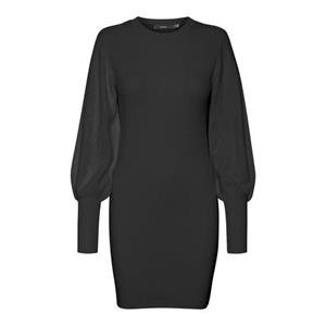 Vero Moda Strickkleid VMHOLLYKARISPUFF LS O-NECK DRESS GA BOO