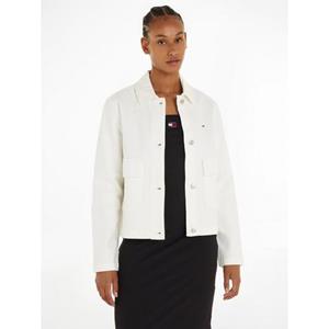 Tommy Jeans Outdoorjacke "TJW GMD COTTON JACKET", mit Tommy Jeans Markenlabel