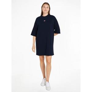 Tommy Jeans Shirtkleid TJW BADGE TEE DRESS mit Tommy Jeans Flagge