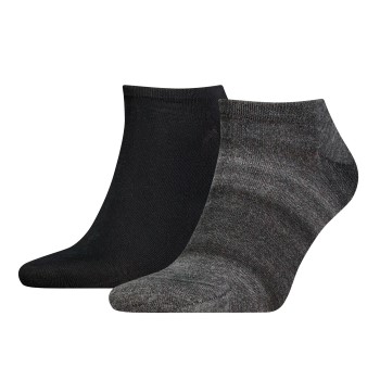 calvinkleinlegwear Calvin Klein 2 stuks Men Shadow Sneaker Socks