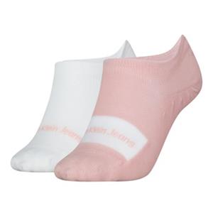 Calvin Klein Legwear Calvin Klein 2 stuks Women Footie High Cut Socks