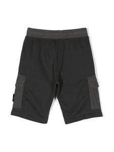 stoneislandjunior Stone Island Junior Cargo shorts met Compass-logopatch - Grijs