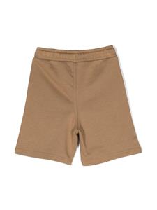 bosskidswear BOSS Kidswear Trainingsshorts met logoprint - Beige