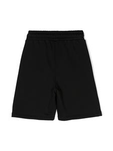 bosskidswear BOSS Kidswear Katoenen shorts met logoprint - Zwart