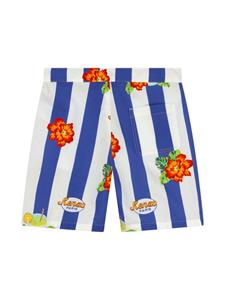 kenzokids Kenzo Kids Shorts met logoprint - Beige
