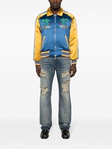 RHUDE Mid waist jeans - Blauw