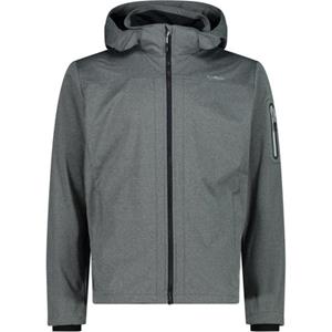 CMP Trekkingjacke MAN JACKET ZIP HOOD ANTRACITE MEL.-GHIACCIO