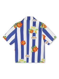 Kenzo Kids Overhemd met bloemenprint - Beige
