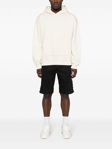 stoneisland Stone Island Shorts met Compass-logopatch - Zwart