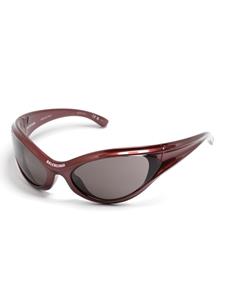 balenciagaeyewear Balenciaga Eyewear Dynamo zonnebril met rond montuur - Roze