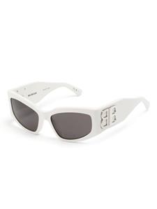 balenciagaeyewear Balenciaga Eyewear Zonnebril met cat-eye montuur - Wit