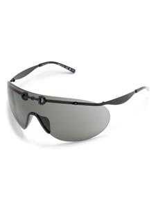 guccieyewear Gucci Eyewear Zonnebril met oversized montuur - Zwart