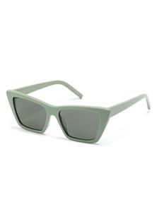 Saint Laurent Eyewear SL276 zonnebril met cat-eye montuur - Groen