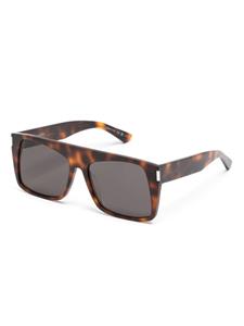 saintlaurenteyewear Saint Laurent Eyewear SL651 zonnebril met oversized montuur - Bruin