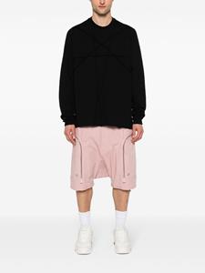 rickowensdrkshdw Rick Owens DRKSHDW Sweater met geborduurde ster - Zwart