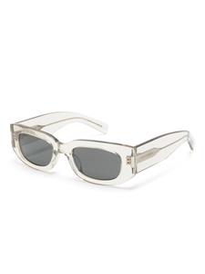 saintlaurenteyewear Saint Laurent Eyewear 660 zonnebril met rechthoekig montuur - Beige
