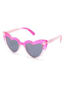 Billieblush gradient heart-shaped sunglasses - Roze