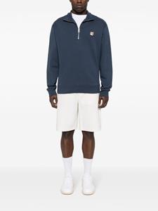 Maison Kitsuné Fox Head cotton sweatshirt - Blauw