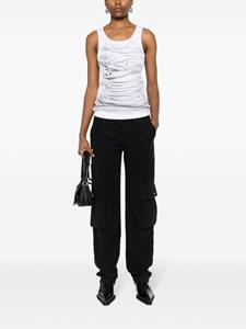 moschinojeans MOSCHINO JEANS Straight cargo broek - Zwart