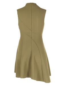 Acler Rowe asymmetrische jersey jurk - Groen
