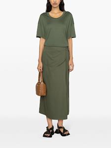 LEMAIRE Midi-rok met textuur - Groen