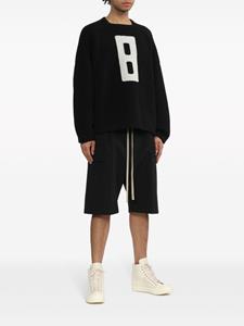 Fear Of God logo-motif square-neck jumper - Zwart