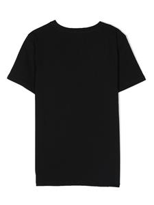 balmainkids Balmain Kids Katoenen T-shirt - Zwart