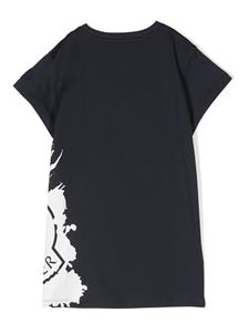 monclerenfant Moncler Enfant T-shirt met logoprint - Blauw