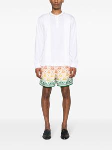 Casablanca Shorts met monogram - Wit