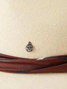 maisonmichel Maison Michel Kyra scarf wool hat - Beige