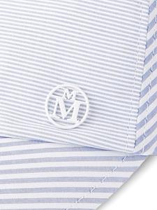 maisonmichel Maison Michel Pet met tijgerstreep - Blauw