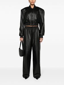 WARDROBE.NYC High waist broek - Zwart