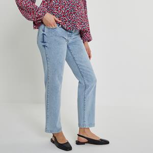 LA REDOUTE COLLECTIONS Rechte zwangerschapsjeans, hoge bandeau