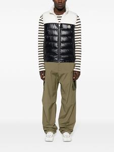 Moncler Cargo broek met logo-applicatie - Groen