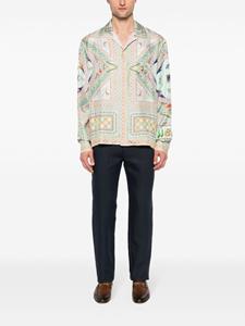 ETRO Broek met verlaagd kruis - Blauw