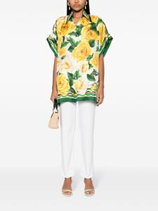 dolce&gabbana Dolce & Gabbana Jeans met toelopende pijpen - Wit