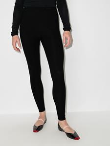 Valentino Garavani legging met geborduurd logo - Zwart