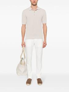 Eleventy Jersey broek - Wit