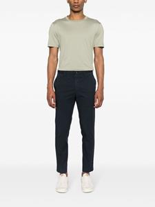 Incotex Chino met toelopende pijpen - Blauw