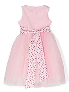 Simonetta Jurk met ceintuur - Roze