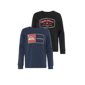 Quiksilver T-Shirt "INTO CORE RETHIN PACK YTH - für Kinder", (Packung, 2 tlg.)