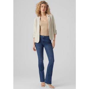 Vero Moda Korte blazer VMJESMILO 3/4 LOOSE BLAZER WVN GA NOOS met linnen