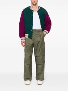 DARKPARK Broek met wijde pijpen - Groen